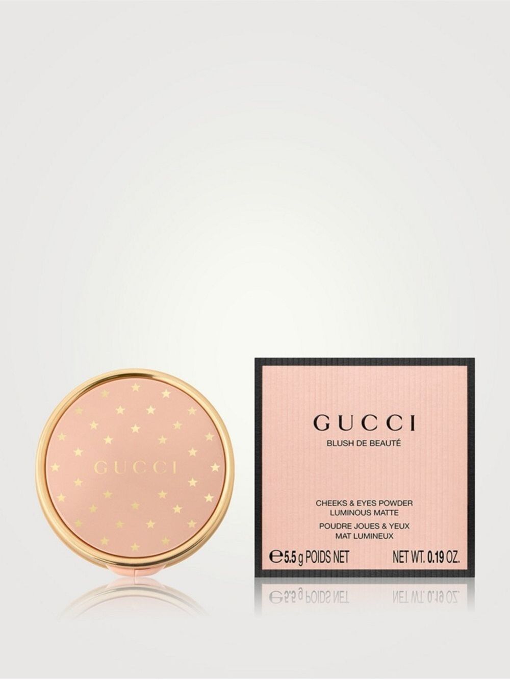 Gucci Blush de Beauté Matte Cheek & Eye Powder — Rosy Beige
